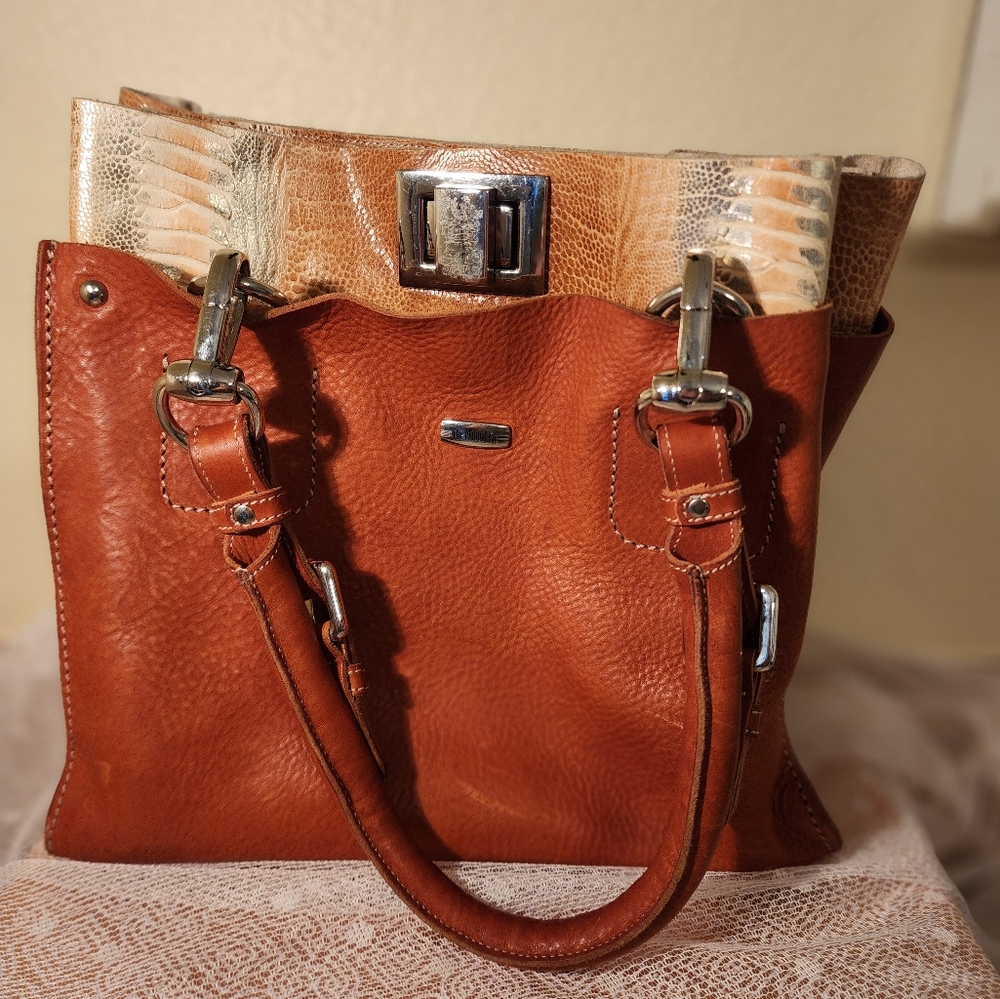 The Manuel Co. "Bag in a Bag" - Leather